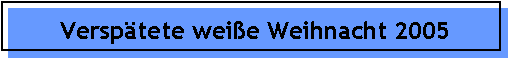 Versp�tete wei�e Weihnacht 2005